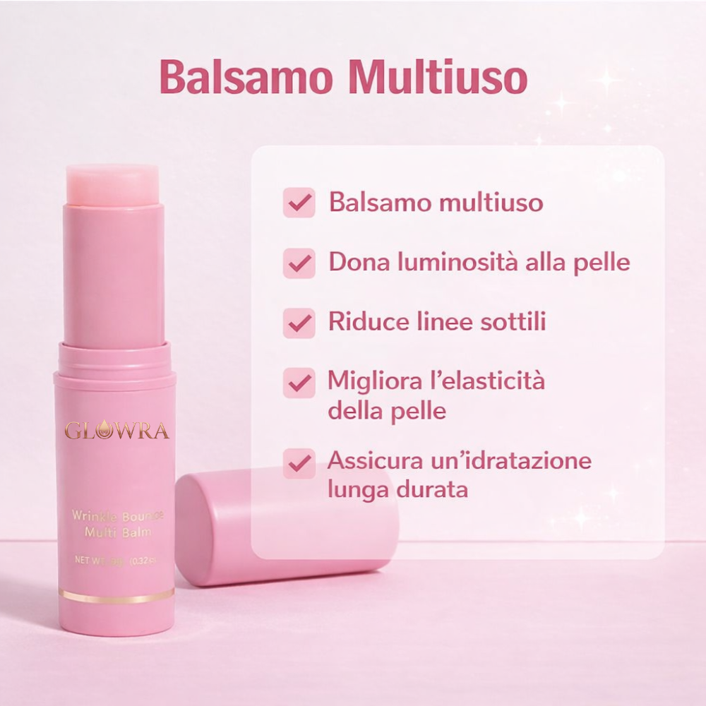 Glowra™ - Balsamo stick multiuso al collagene